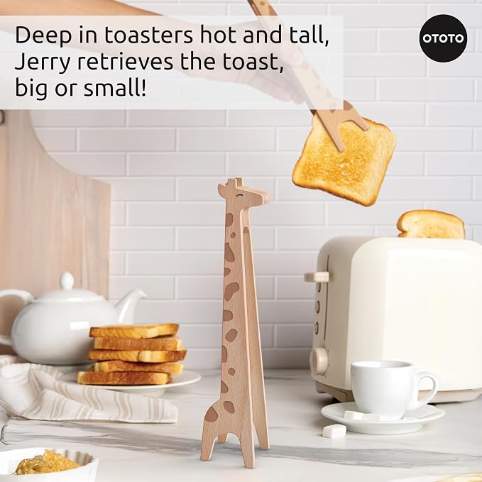 NEW OTOTO Jerry the Giraffe Toaster Tongs - Image 3