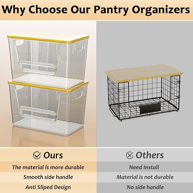 Delamu 2 Set Pantry Organizers and Storage, Trash Bag Dispenser - Image 6