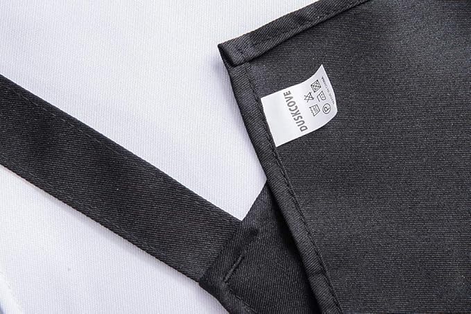 DUSKCOVE 12 Pack Plain Bib Aprons - Image 8