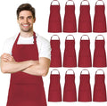 Adjustable Bib Apron 100% Polyester Kitchen Aprons Waterdrop Resistant Aprons by Avalon+Kitchen