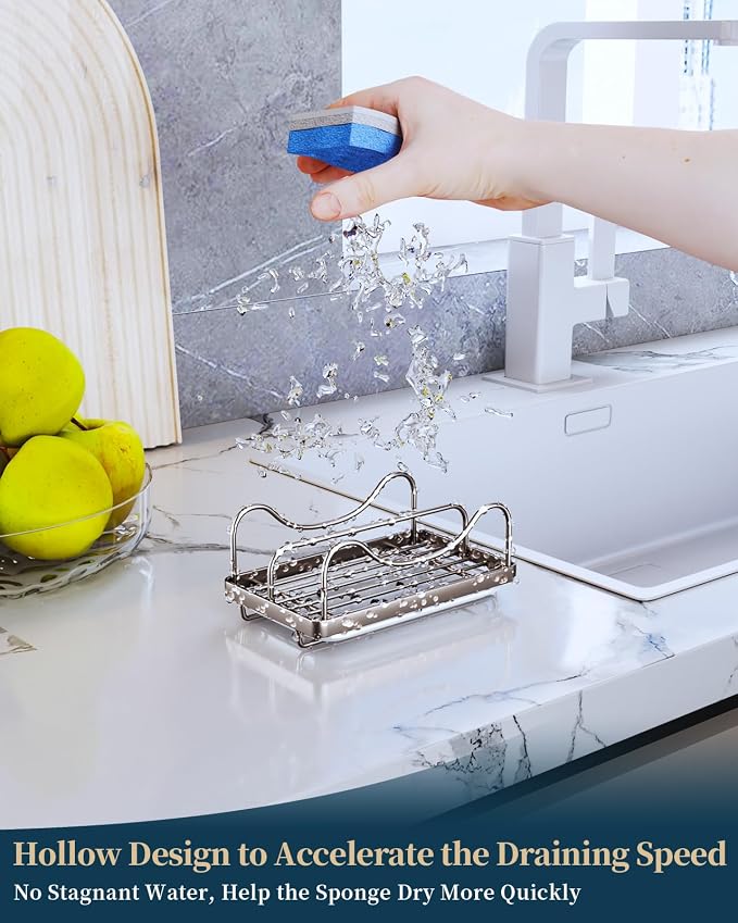 Consumest Sponge Holder for Kitchen Sink - Image 3