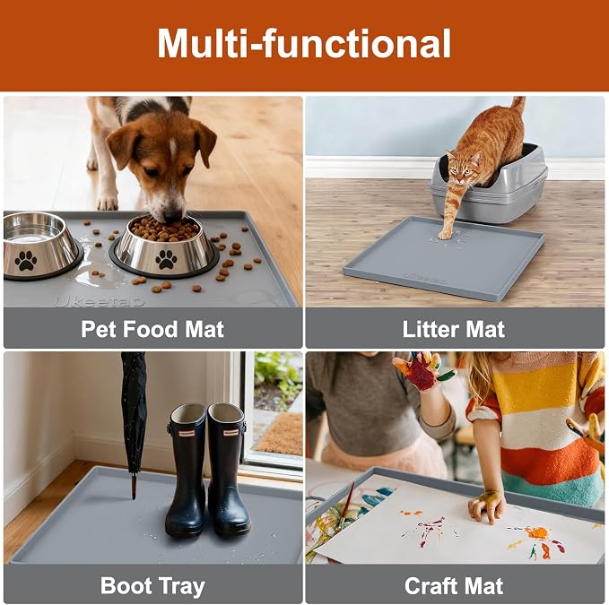 ukeetap Extra Thick Silicone Mat Waterproof - Image 8