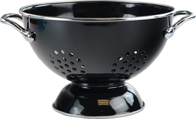 Calypso Basics by Reston Lloyd Powder Coated Enameled Colander, 1.5 Quart by RestonLloyd