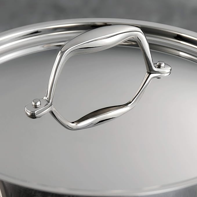 Tramontina Signature Tri-Ply Clad Stainless Steel 5-Quart Dutch Oven Pot - Image 5
