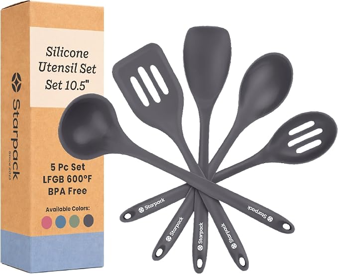 Starpack 'Stir & Serve' Silicone Cooking Utensils Set by StarpackHome