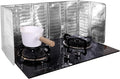 2 Pieces Splatter Guards for Frying Stove Splatter Guard Anti Oil Barrier by Shappy