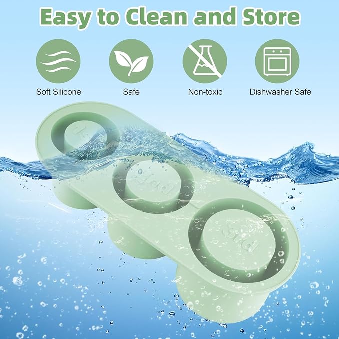 Tcamp Ice Cube Tray for 30 oz Tumbler Cup Ice Mold, Ice Drink - Image 7