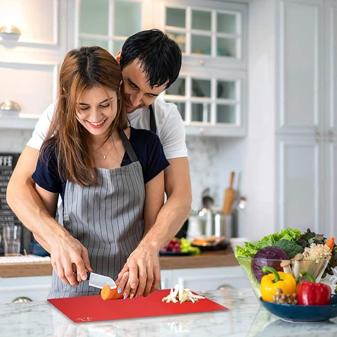 Cutting Board Mats Flexible Plastic Colored Mats - Image 7