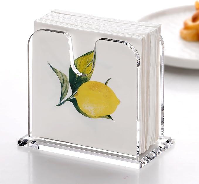 DINGHUO Acrylic Cocktail Napkin Holder - Image 9