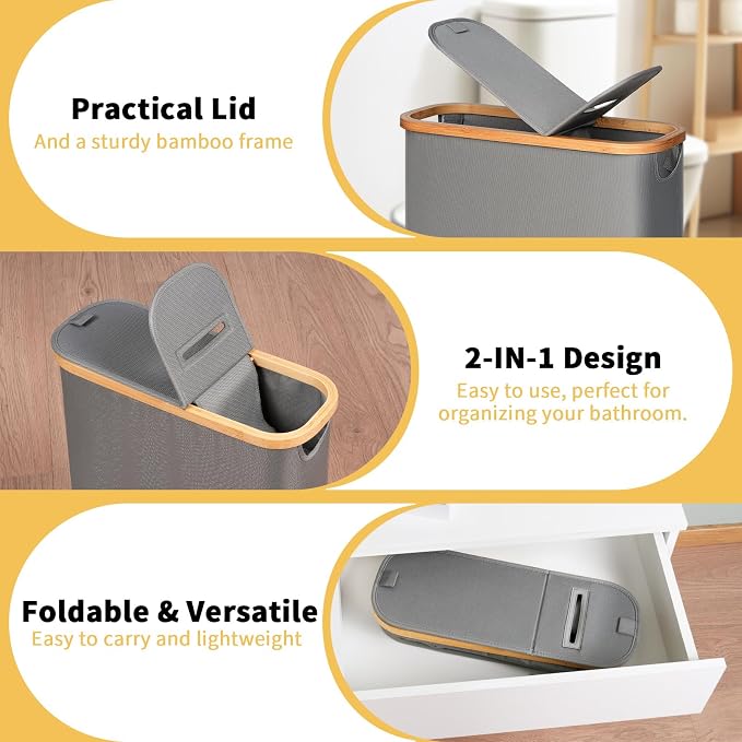 efluky Toilet Paper Storage and Holder 2 in 1, Toilet Paper Storage - Image 4
