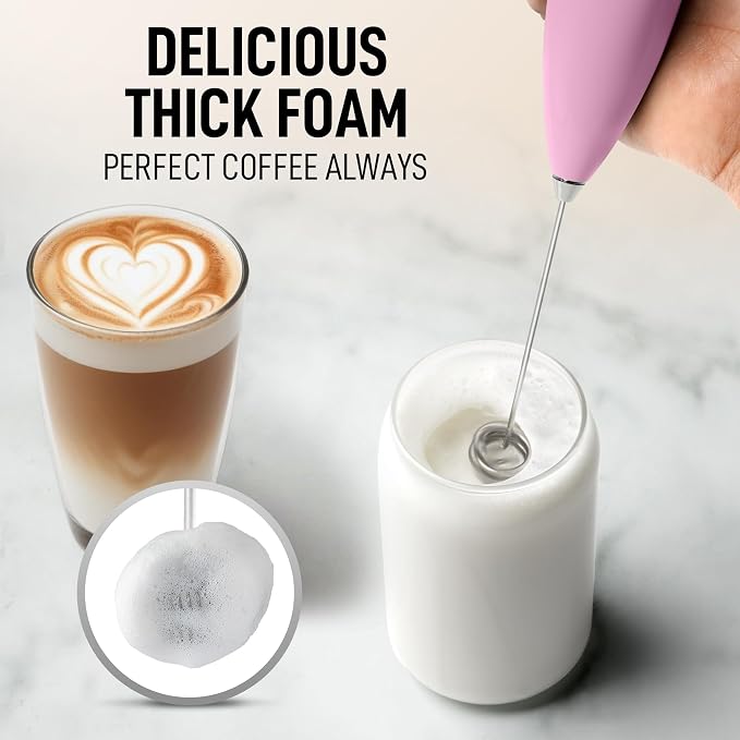 Zulay Kitchen Whisk Milk Frother - Image 2