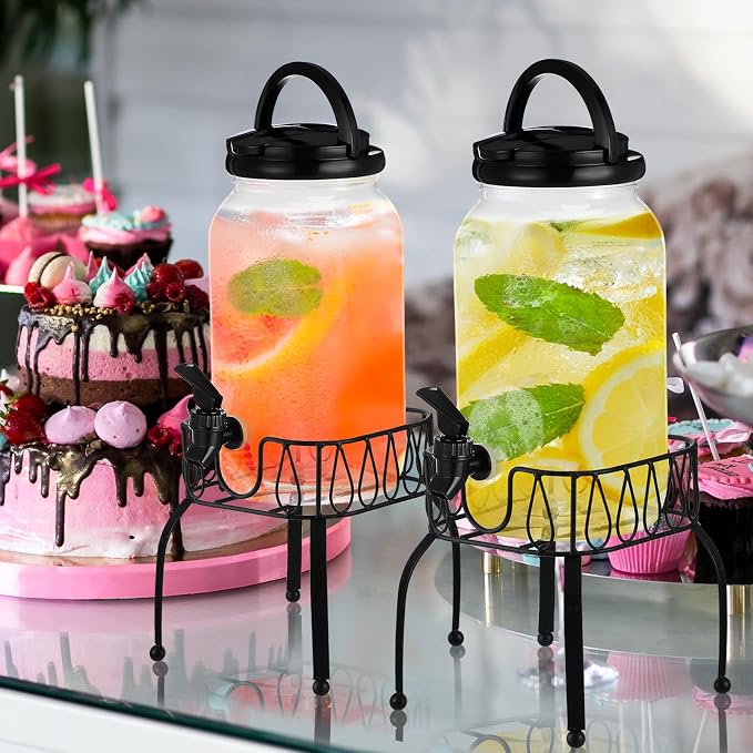 Tanlade 2 Pcs Plastic Drink Dispenser - Image 5