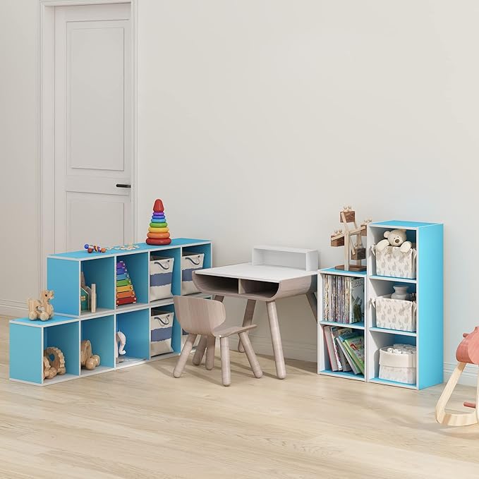 Furinno PASIR Book Shelf, 4-Tier Modern Bookshelf, Open Shelves Bookcase 9 x 12 - Image 2