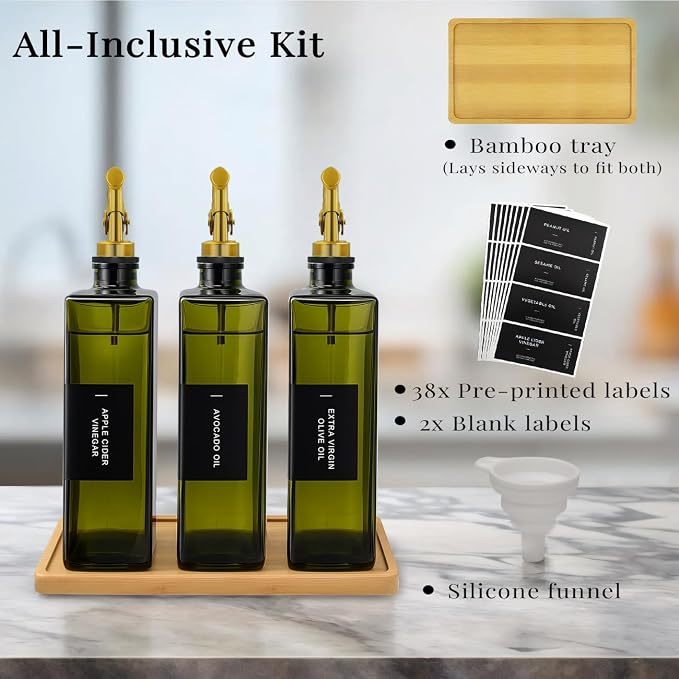 Olive Oil Dispenser Bottle for Kitchen - Image 6