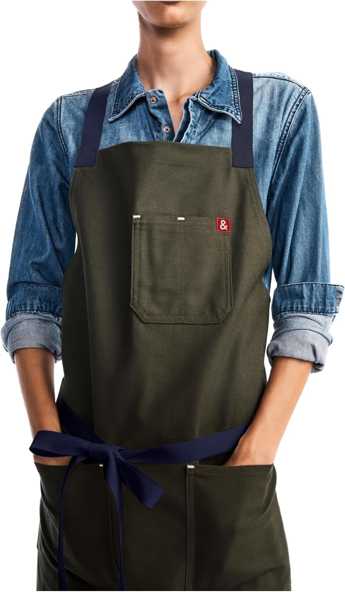 hedley & bennett Crossback Apron by hedleybennett