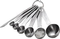 Stainless Steel Measuring Spoons Set, 7 Pieces Kitchen Measuring Sets Gadgets by GrandFort