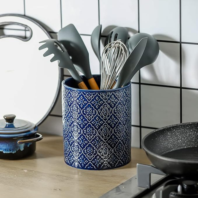 KOOV Kitchen Utensil Holder, Large Utensil Holders - Image 4