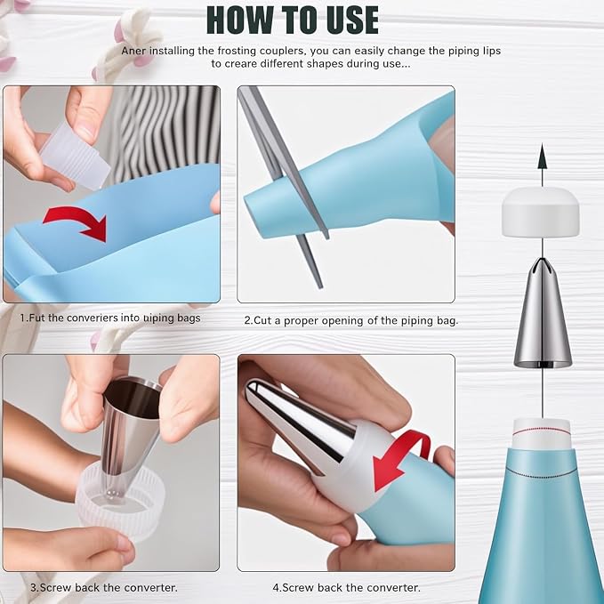 Cake Decorating Tools Supplies Kit - Image 5