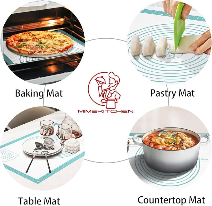 Non stick Pastry Mat, Dough Mat - Image 3