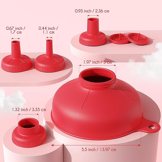 Pisol Wide Mouth Versatile Funnel, Canning Funnels - Image 3