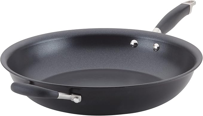 Anolon Advanced Home Hard Anodized Nonstick Frying Pan, 14.5 Inch – Large by Anolon