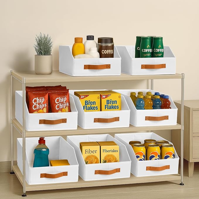 Homsorout Fabric Storage Bins for Organizing - Image 9