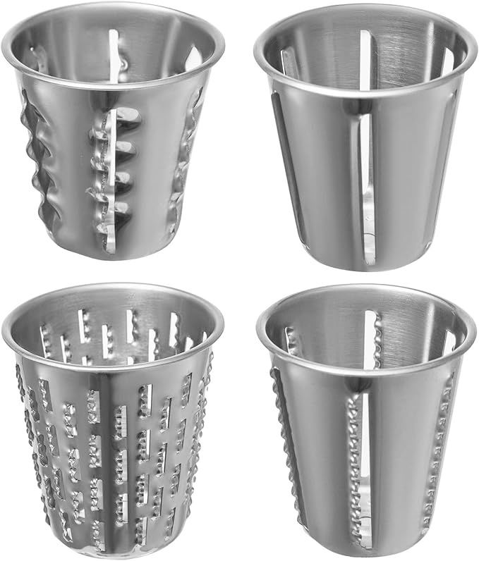 VEVOR Rotary Cheese Grater, Zinc Alloy Rotary Vegetable Mandoline, Manual - Image 9