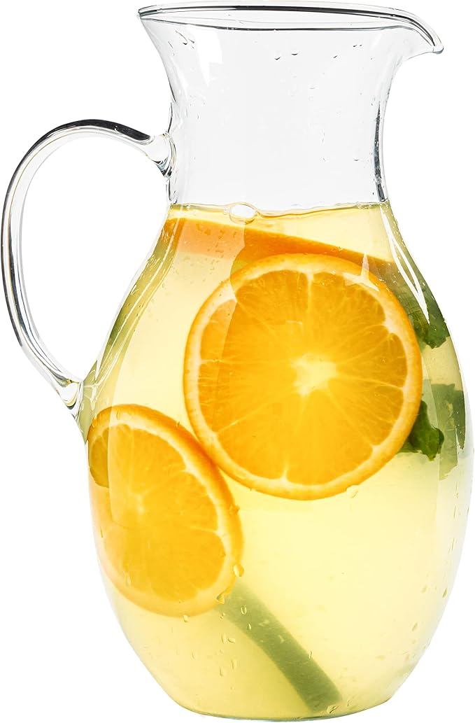 Simax Glass Pitcher With Spout, 1.5 Quart Borosilicate Glass Pitchers With by SIMAX