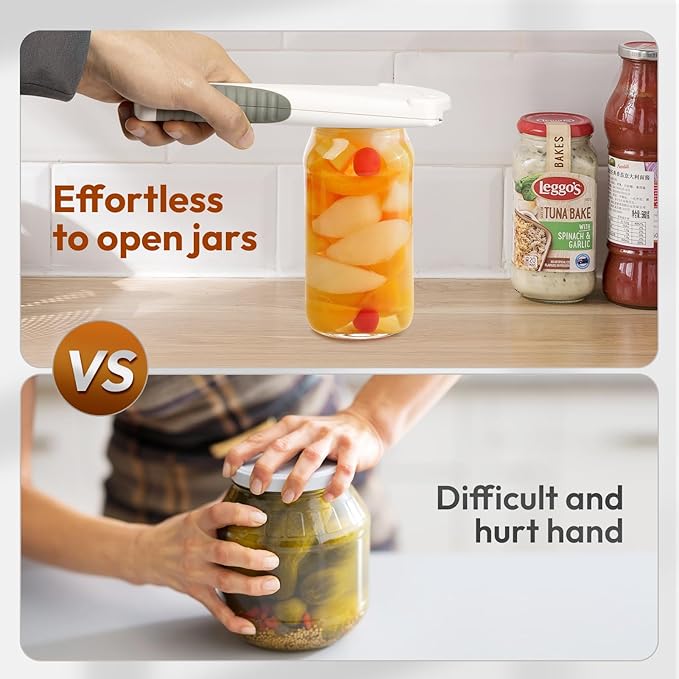 Jar Opener for Seniors, Ideal Bottle Opener, Easy Grip Jar Opener & Under - Image 2