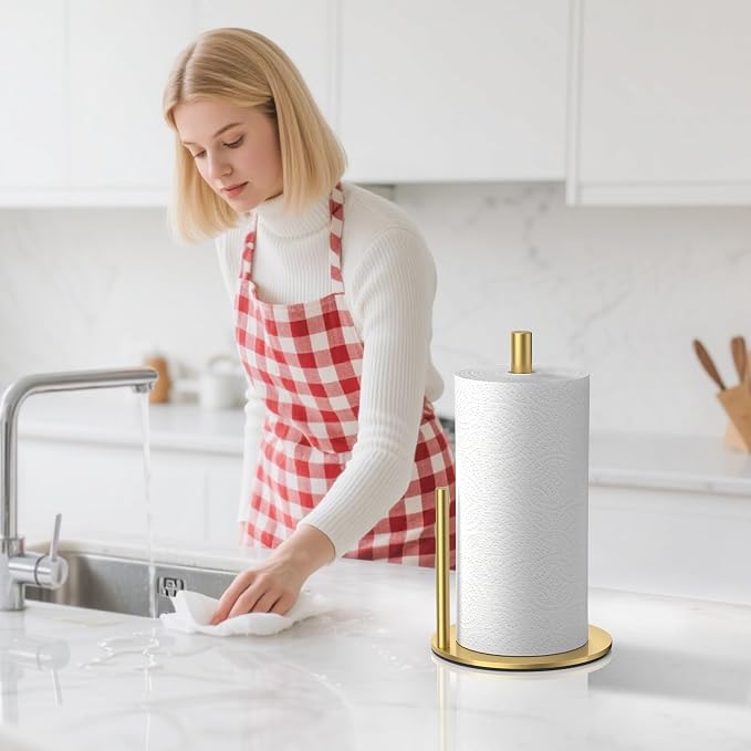Paper Towel Holder Countertop, Stainless Steel, - Image 7