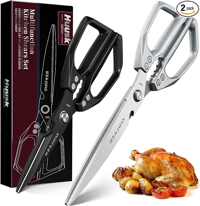 HUUSK Kitchen Scissors Set Upgraded by HuuskKnife
