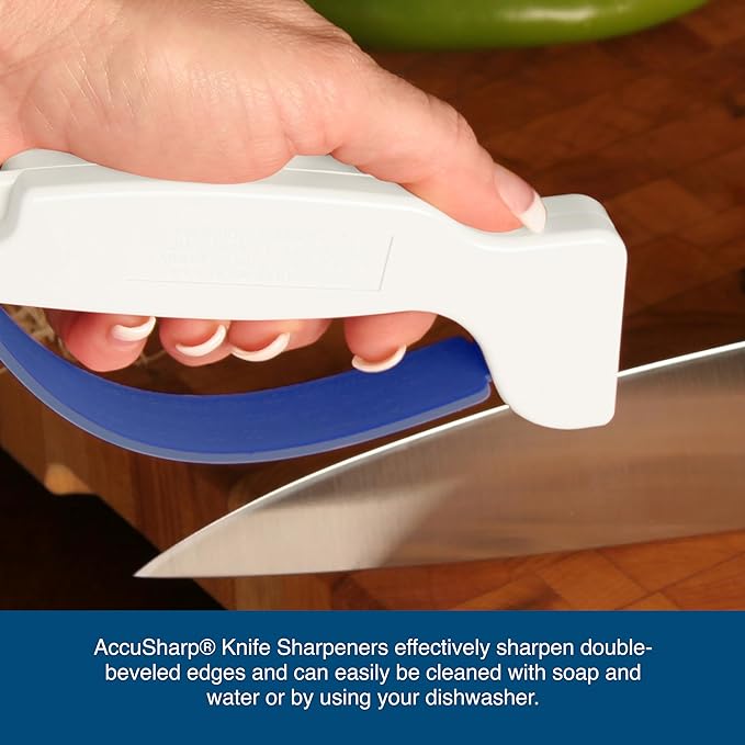 AccuSharp Hand-Held Carbide Blade Sharpener, Kitchen Knife and Chef Knife - Image 5