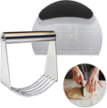 Pastry Cutter Dough Scraper Dough Cutter Scraper Tool Kitchen Pastry Blender by MSWGO