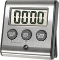 Elegant Digital Kitchen Timer, Stainless Steel Model eT-78, Displays 0-99 Min. by eTradewinds