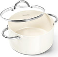 MICHELANGELO Stock Pot with Lid, Nonstick Cooking Pot, 5 Quart Soup Pot with Lid by Michelangelo