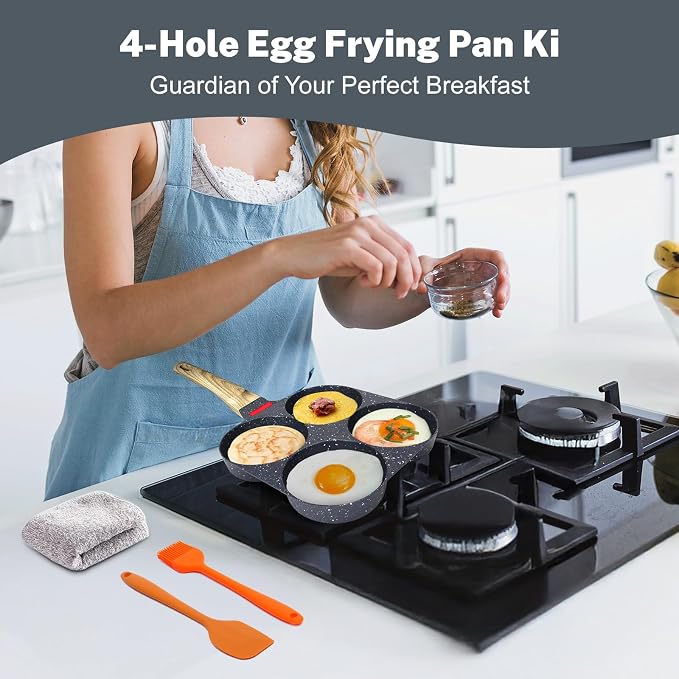 4‑Cup Nonstick Egg Pan Set - Image 7