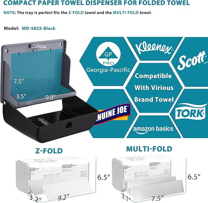 Paper Towel Dispenser Wall Mount - Image 7
