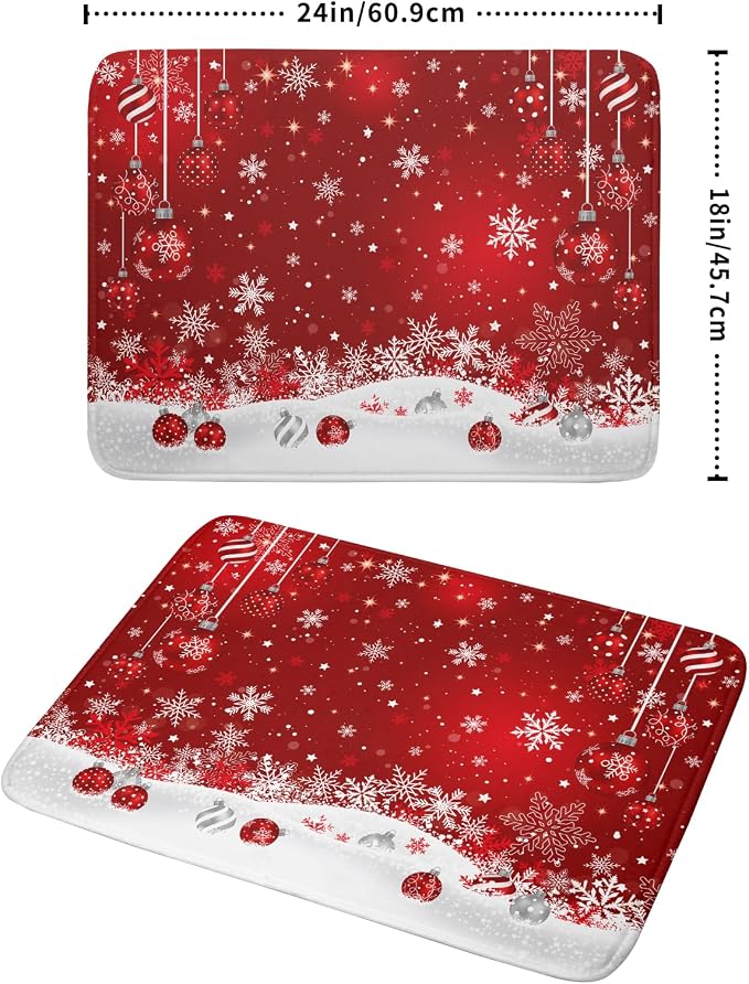 Giwawa Xmas Balls Dish Drying Mat - Image 2