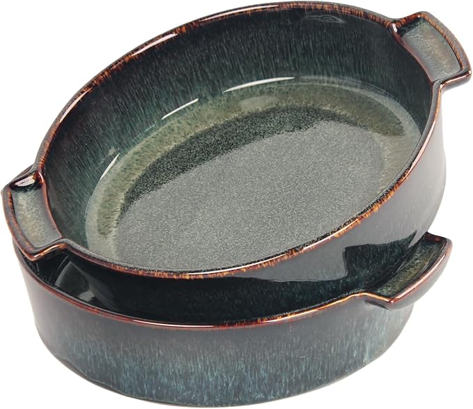 Ceramic Casserole Baking Dish -13.5 Ounces Baking Dish by LIUYWYHCF