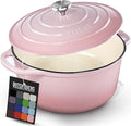 Zulay Kitchen 5 Quart Enameled Cast Iron Dutch Oven Pot by ZulayKitchen