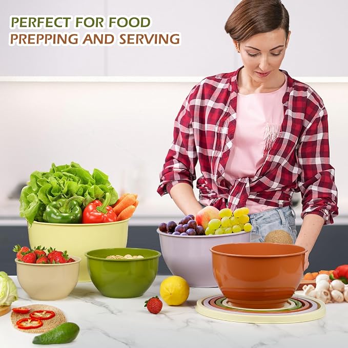Greentainer Plastic Mixing Bowls - Image 7