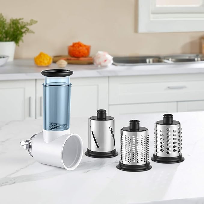 Slicer Shredder Attachment for KitchenAid Stand Mixer, Cheese Grater Attachment - Image 3