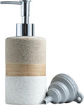 Ceramic Dish Soap Dispenser Set by Cormomu