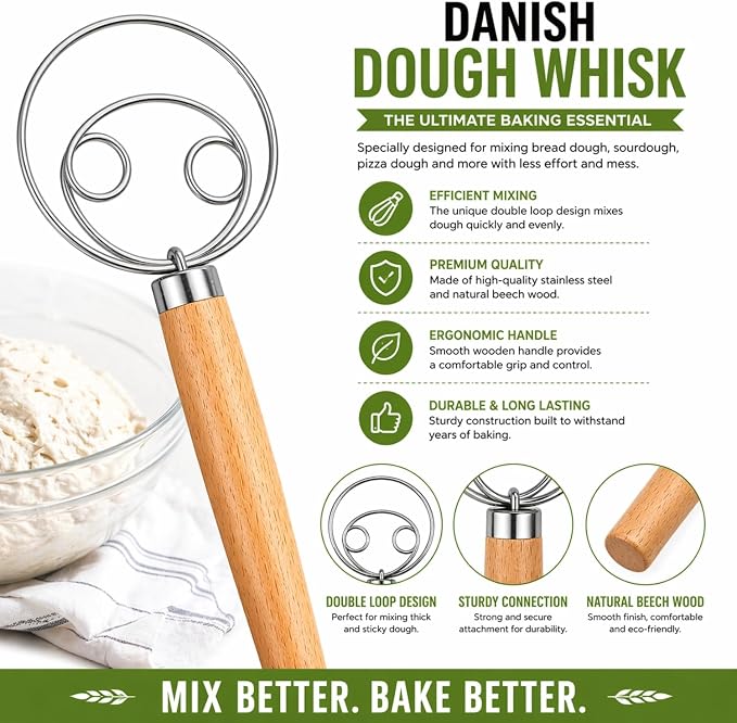 BOORIKA Sourdough Bread Baking Tool Set - Image 3