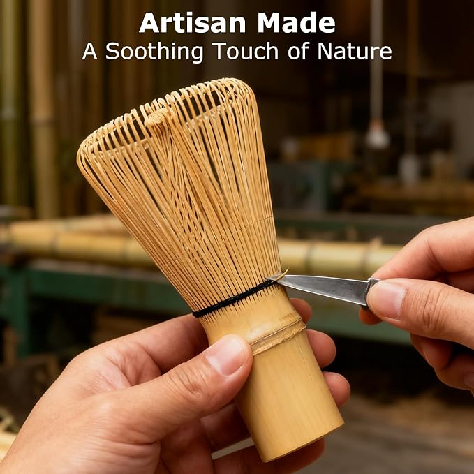 Matcha Whisk Bamboo Whisks Traditional Chasen Wisk - Image 4