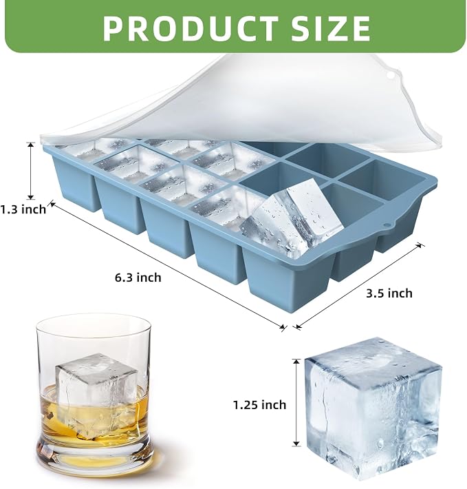 FANYITY Silicone Ice Cube Tray - Image 5