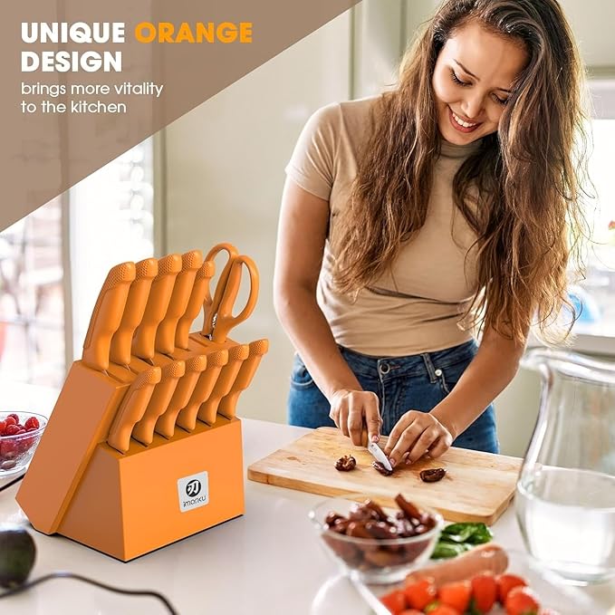 imarku® Knife Set, Sharp Block Knife Set - Image 6
