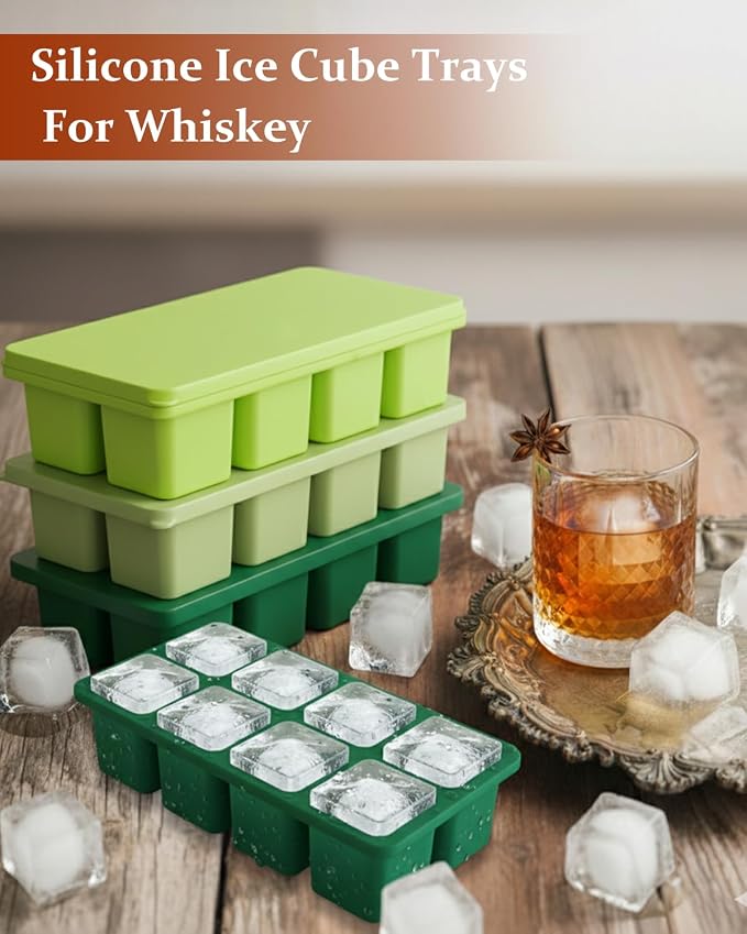 Large Silicone Ice Cube Trays - Image 2