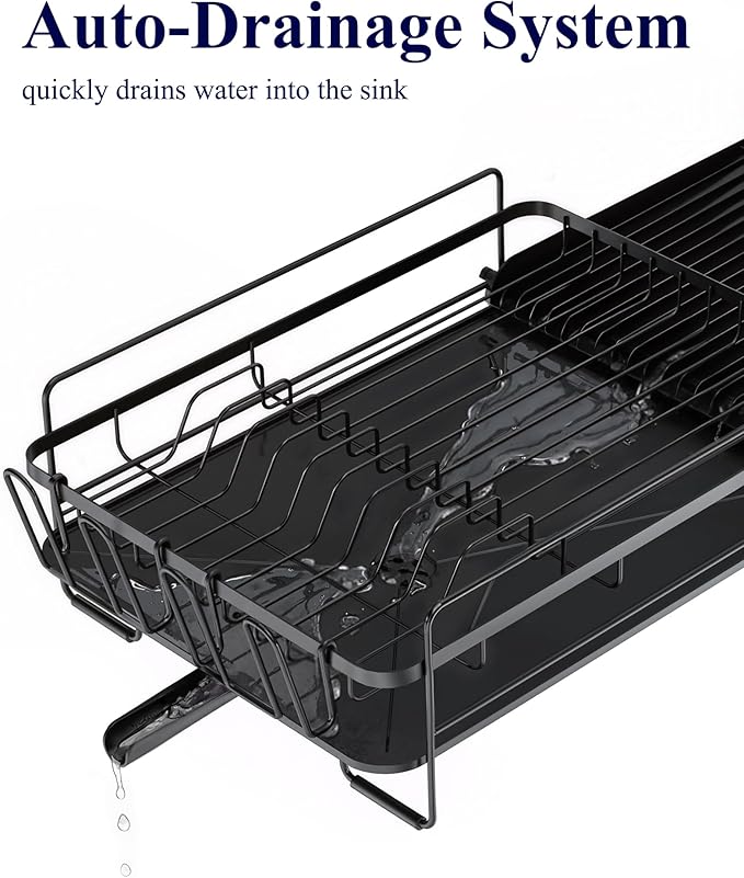 Kitsure Large Dish Drying Rack - Image 5