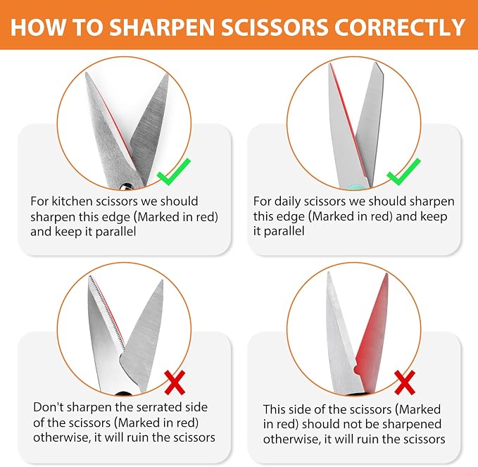 Longzon 6-in-1 Knife Sharpener 5 Stage - Image 5